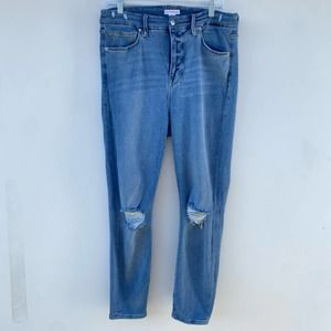 Good American High waisted blue jeggins size 16